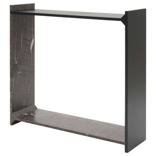 A Symmetry Brown Marble Console Frederic Saulou 1