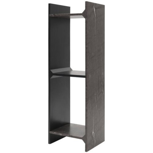 A Symmetry Brown Marble Shelf Frederic Saulou 1