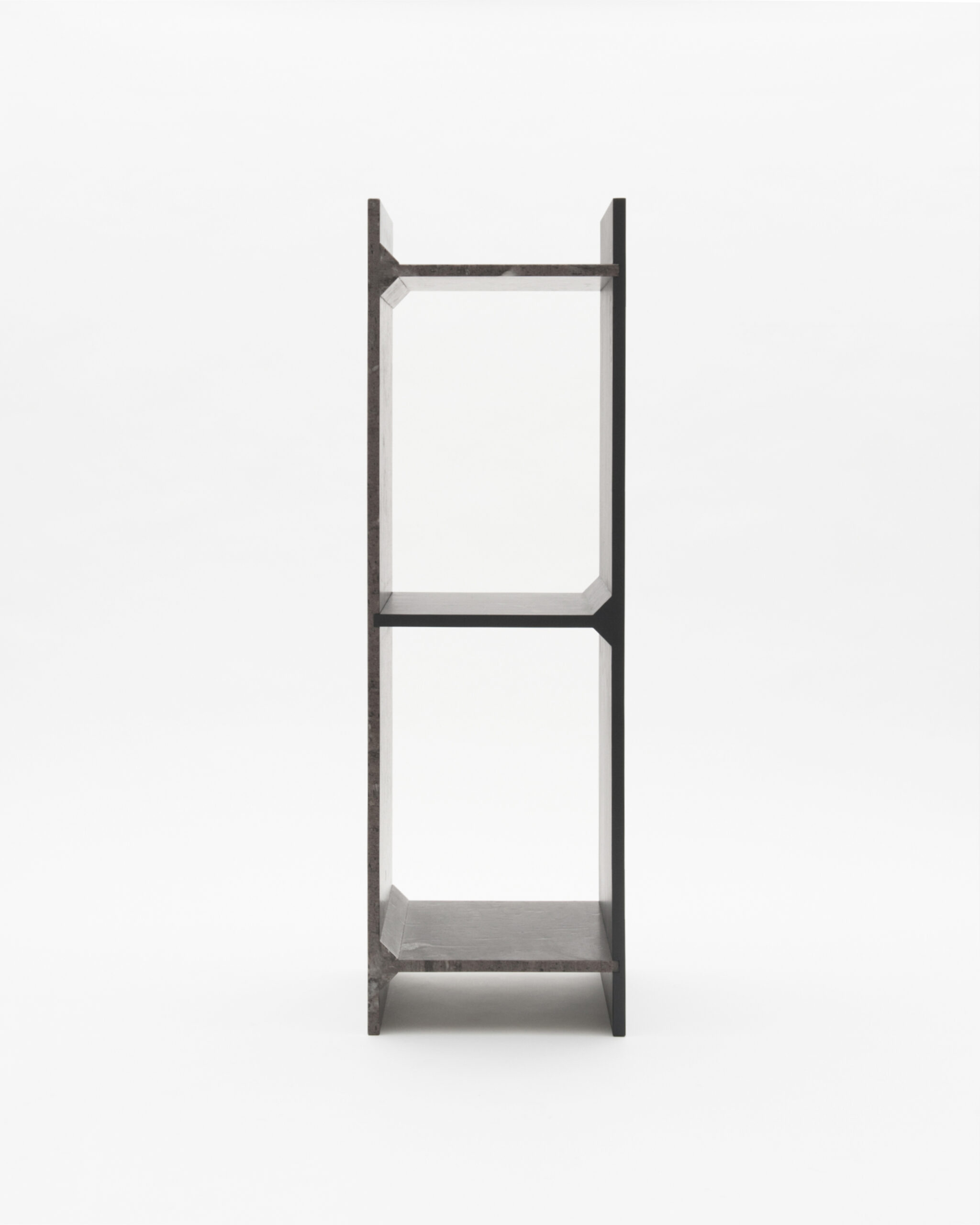 A Symmetry, Brown Marble Shelf, Frédéric Saulou 2