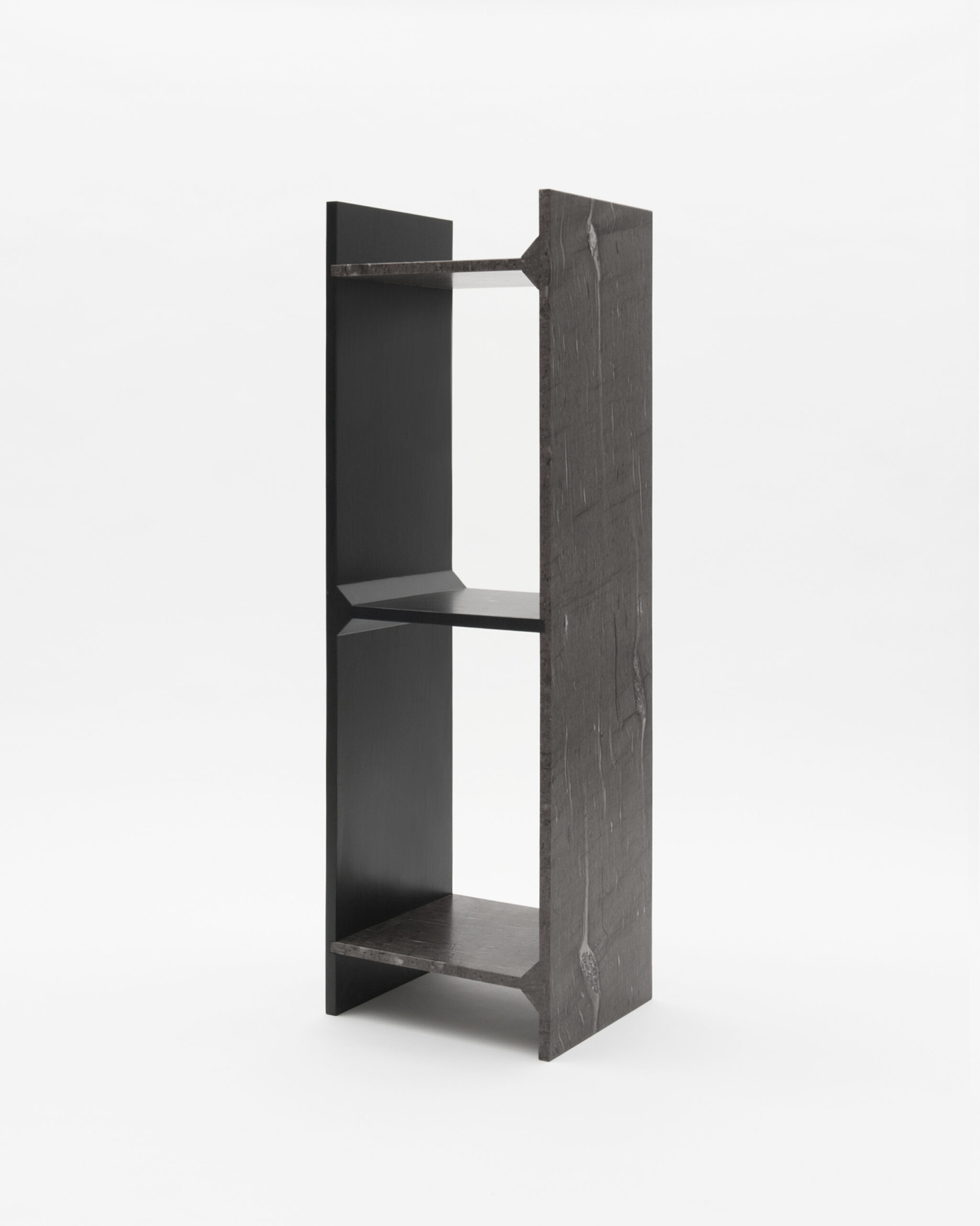 A Symmetry, Brown Marble Shelf, Frédéric Saulou 3