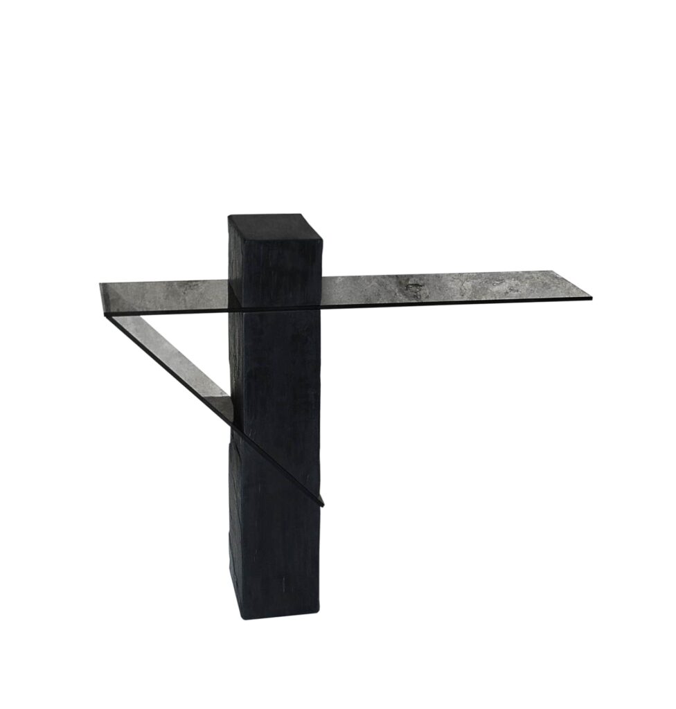 Slate Console Athlétique – Sculpted by Frederic Saulou