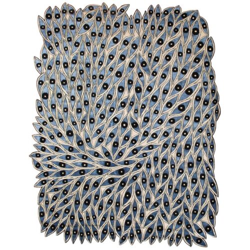 Big Hand Knotted Nazar Rug Florian Pretet and Lisa Mukhia Pretet 0