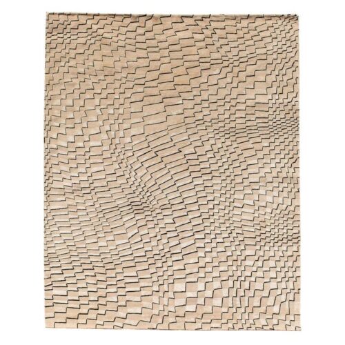 Big Hand Knotted Onda Rug Florian Pretet and Lisa Mukhia Pretet 0
