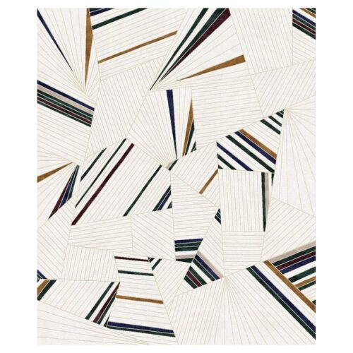 Big Hand Knotted Rayons Rug Florian Pretet and Lisa Mukhia Pretet 0