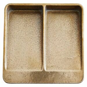 Bronze Vide Poche Square by Henry Wilson
