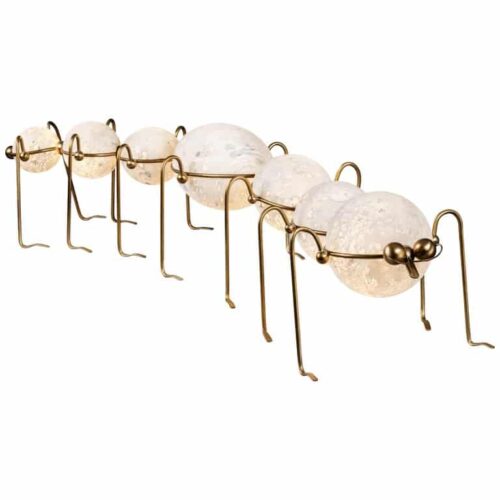 Caterpillar Floor Lamp Sculpture Vincent Darre and Ludovic Clement dArmont 1