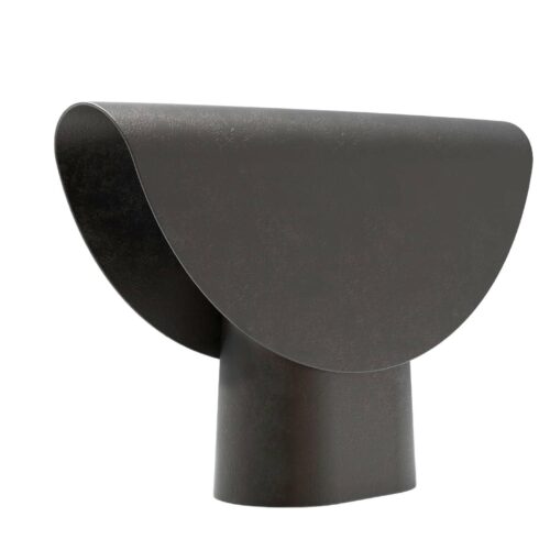 Contemporary Blackened Bronze Fold Light by Henry Wilson 1