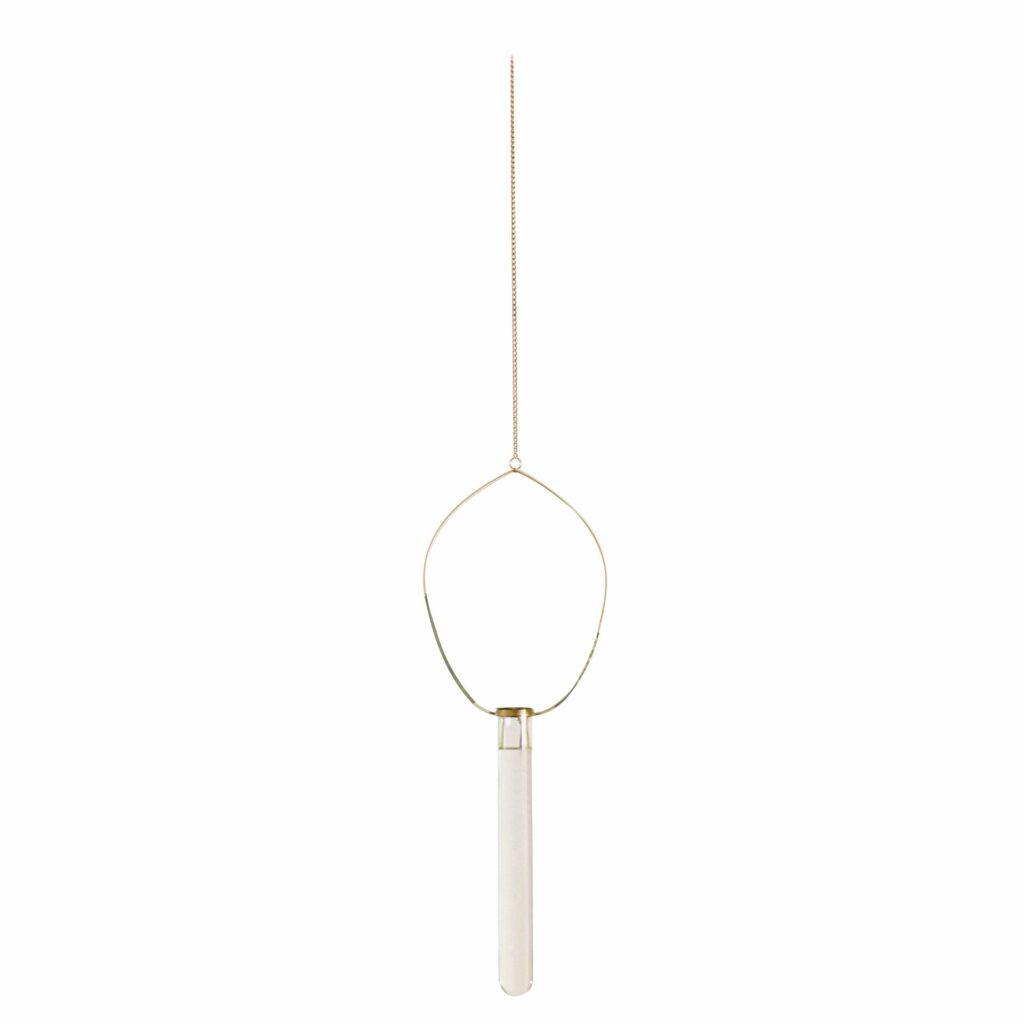Eden Brass Floating Vase Agustina Bottoni 1