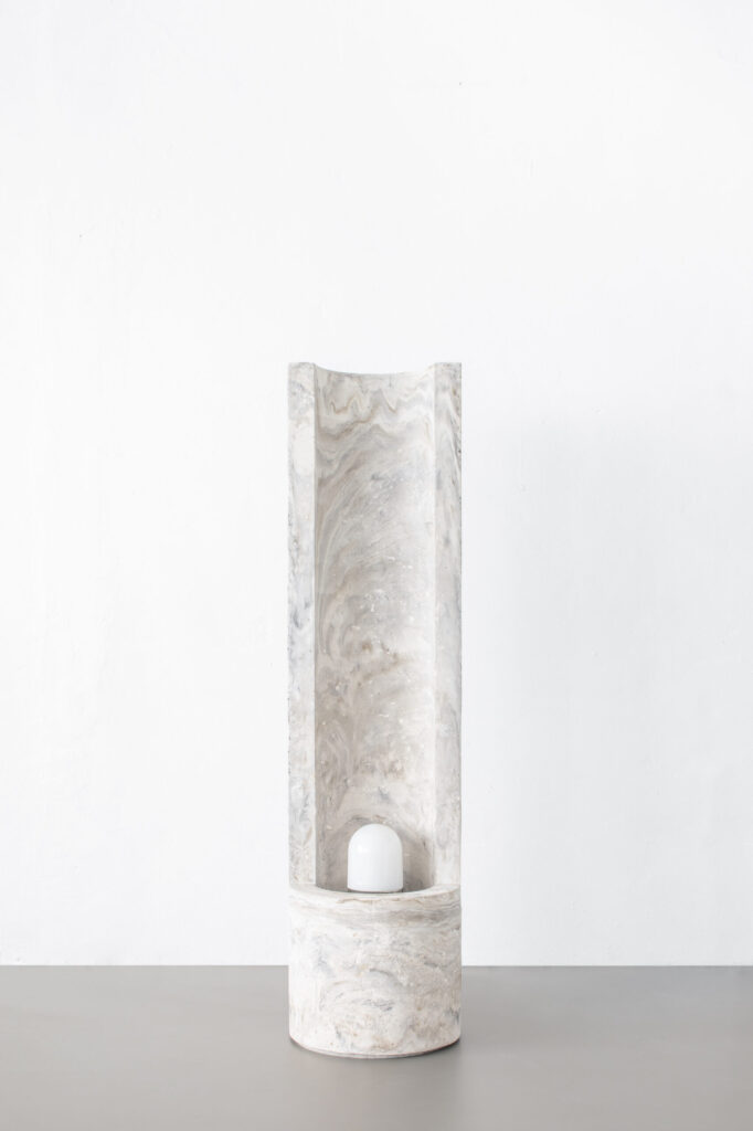 Gestalt Floor Lamp Signed by Frederik Bogaerts and Jochen Sablon 1
