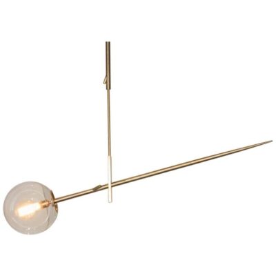 Hasta Brass Hanging Lamp by Jan Garncarek