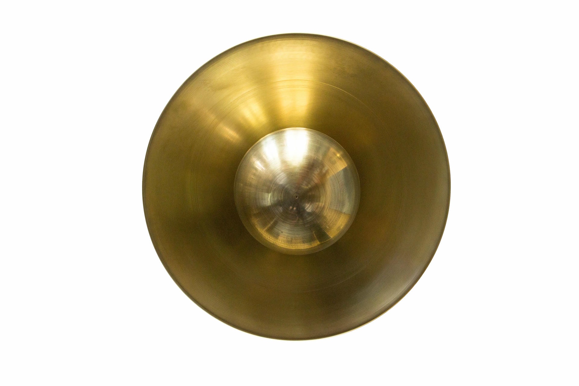 Metropolis Brass Contemporary Suspension Pendant Lamp by Jan Garncarek 4