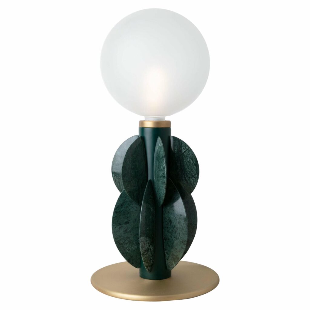 Monarch Table Lamp with Glass Dome Carla Baz 1