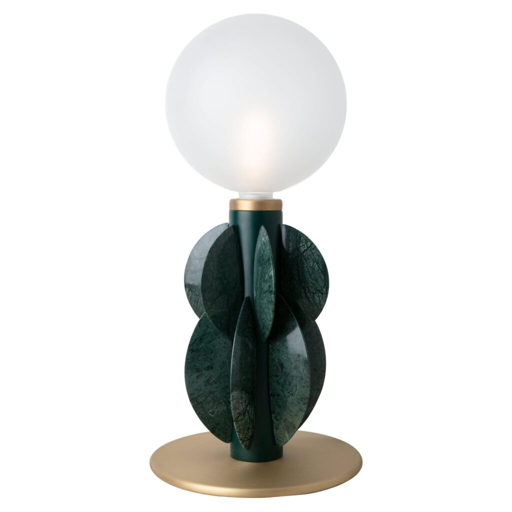 Monarch Table Lamp with Glass Dome Carla Baz 1