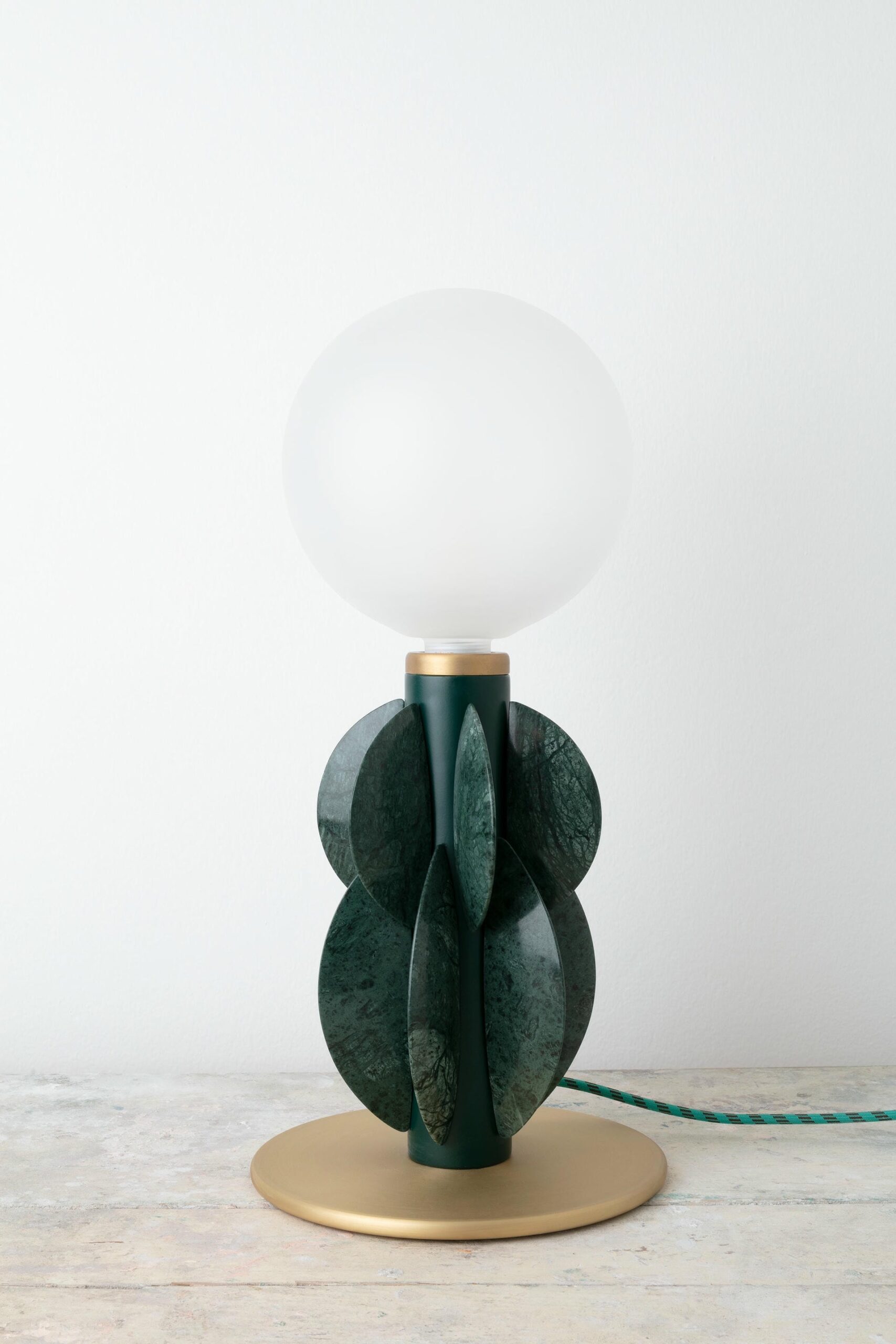 Monarch Table Lamp with Glass Dome Carla Baz 2
