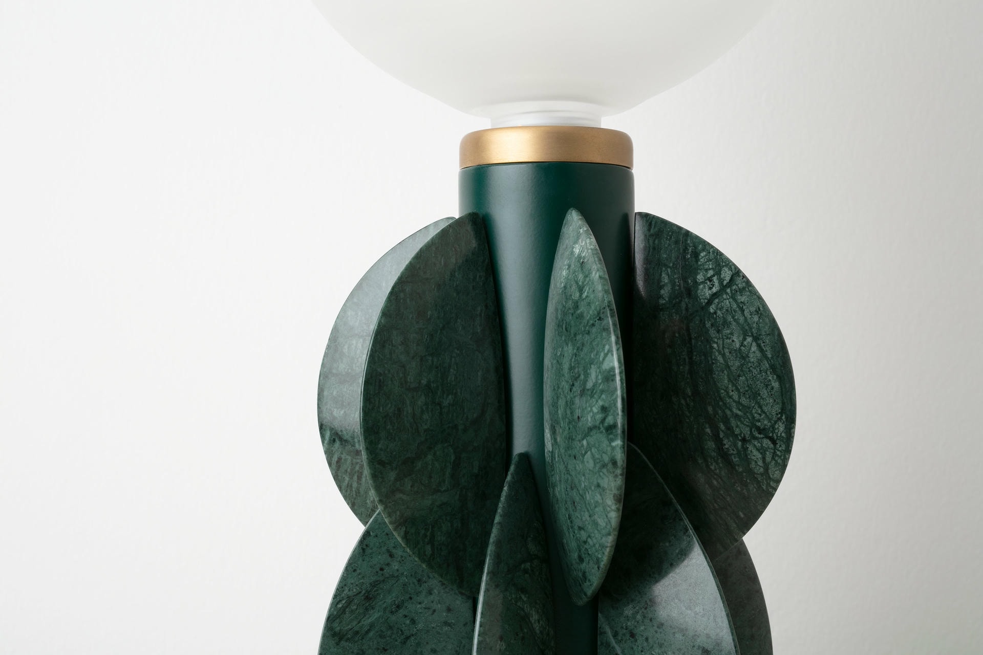 Monarch Table Lamp with Glass Dome Carla Baz 3