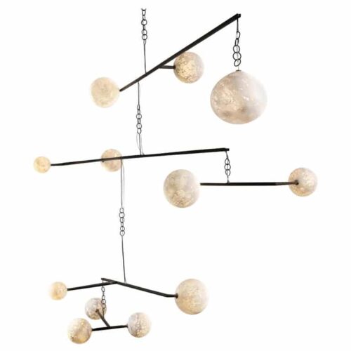 Monumental Moon Pendant Mobile Light – Ludovic Clement dArmont 0