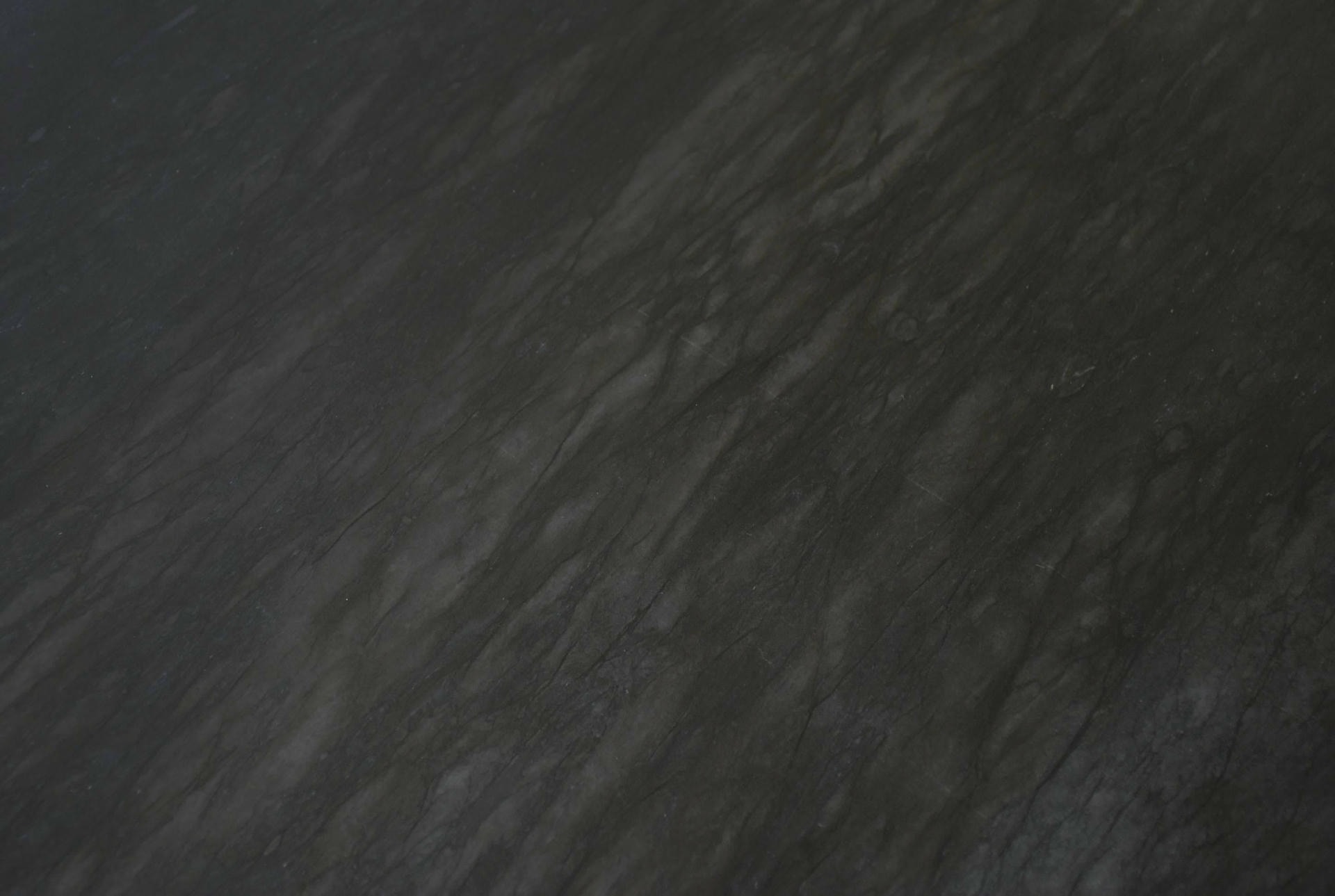 Sculpted Natural Black Marble Slate Coffee Table by Frederic Saulou 7