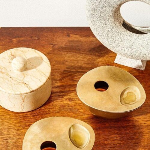 e*e様 イソップ Aesop Brass Oil Burner ブラスオイルバ Solid Brass Aesop Oil Burner by Henry Wilson - PHILIA