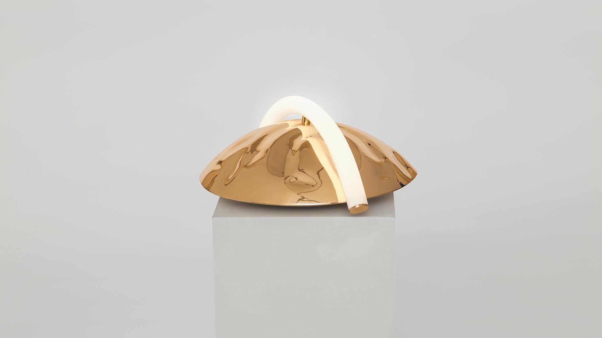 Underlay II Sculpted Table Lamp by Paul Matter 2