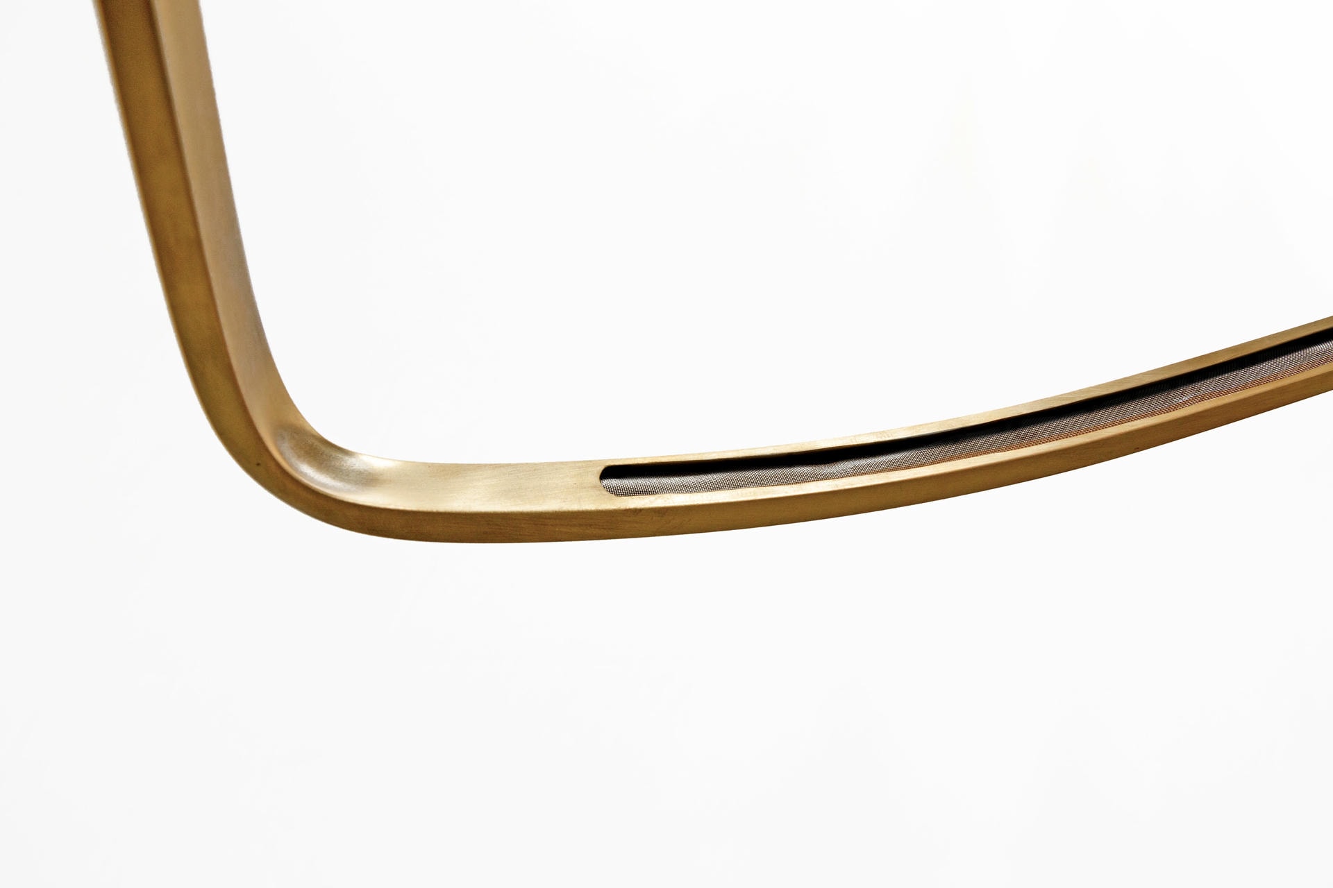 Unique Minimalist Contemporary Sculptural Brass Pendant Light by Morghen Studio 7