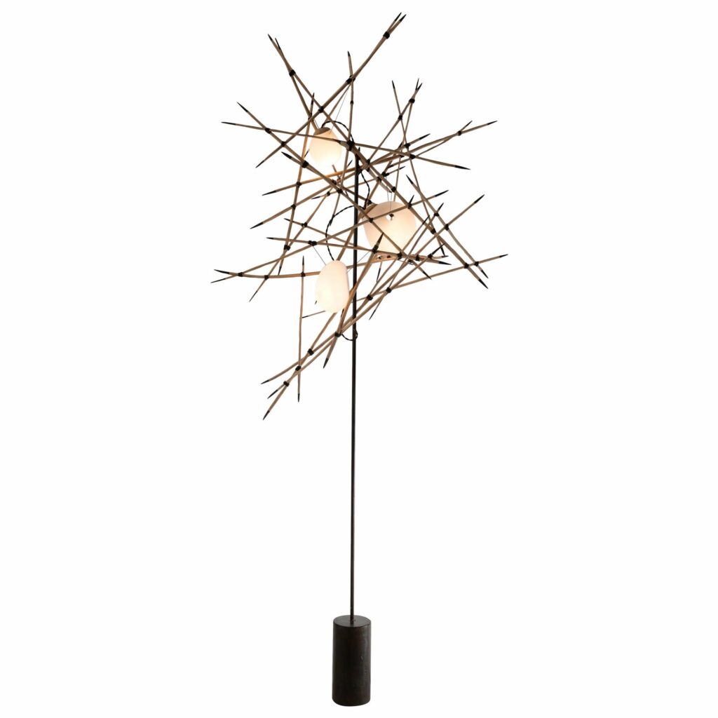 Unique Starburst Design Branching Contemporary Floor by Jrme Pereira