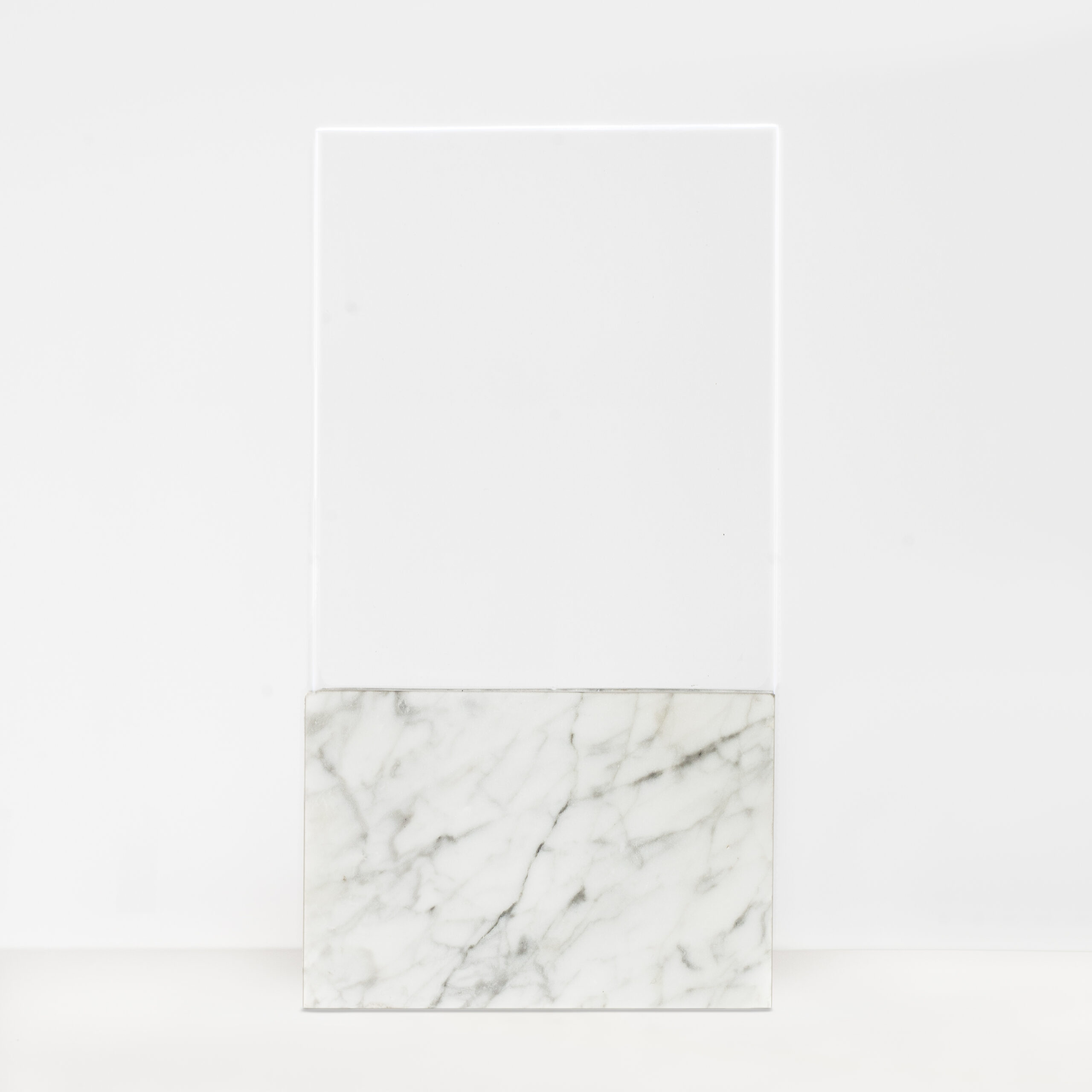 Black Horizon, Glass and Marble Table Lamp by Carlos Aucejo 3