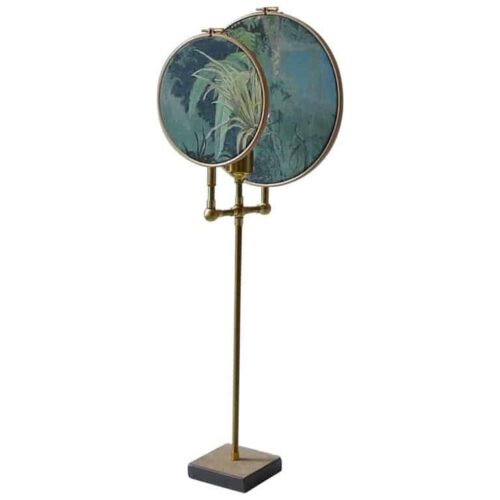 Circle Blue Grey Table Lamp Sander Bottinga 0