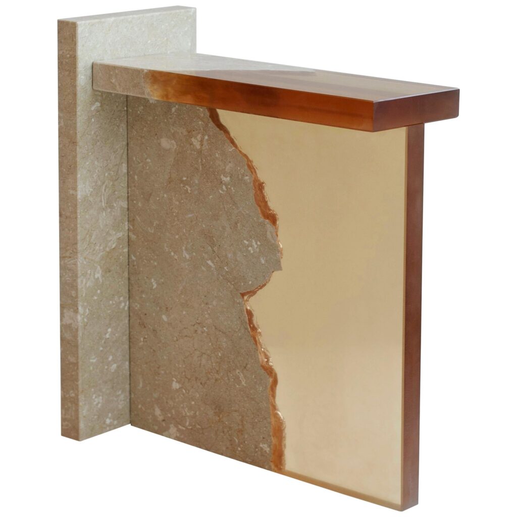 Crystal Marble Fragment Side Table by Jang Hea Kyoung 1