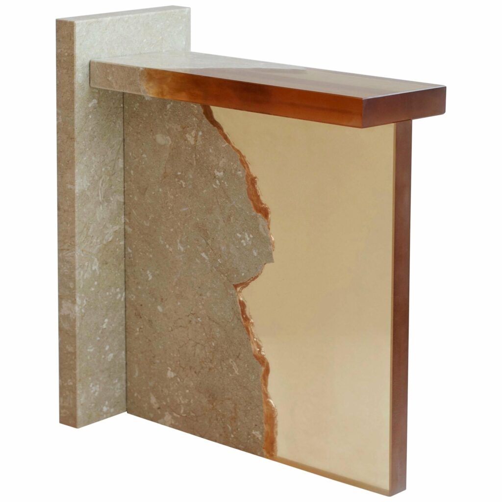 Crystal Marble Fragment Side Table by Jang Hea Kyoung 1