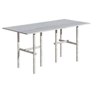 Original Ocean Travertine Desk by Clement Brazille