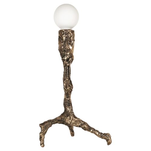Sweet Thing II Unique Bronze Sculptural Lamp Signed by William Guillon 1