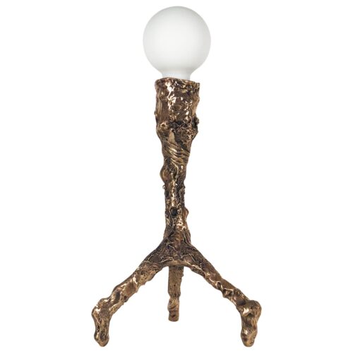 Sweet Thing III Unique Bronze Sculptural Lamp Signed by William Guillon 1
