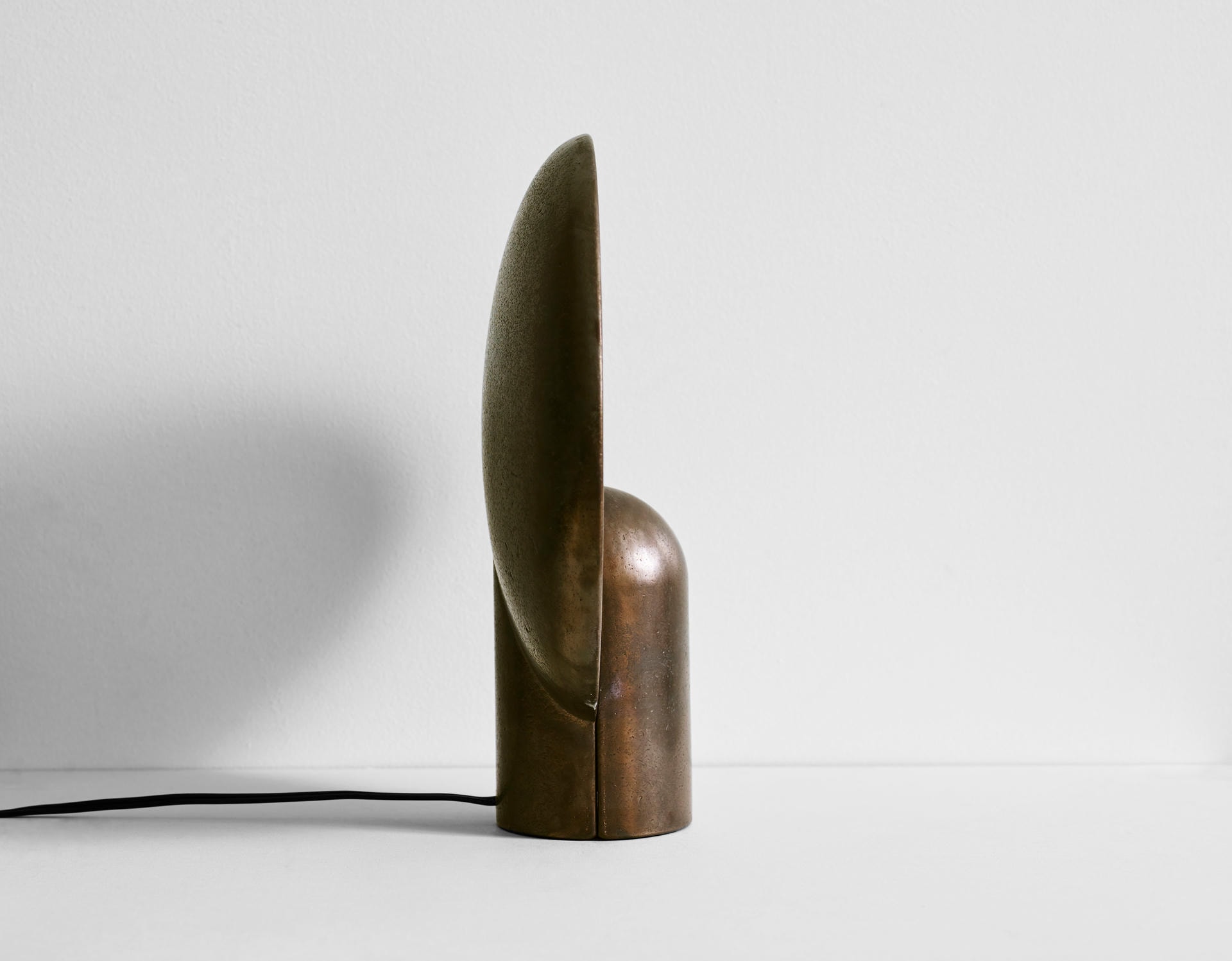 Contemporary Blackened Bronze Surface Sconce by Henry Wilson 5