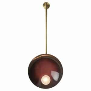 Oyster Wall Mounted Burgundy, Carla Baz