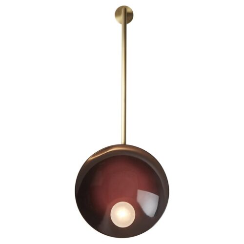 Oyster Wall Mounted Burgundy Carla Baz 0