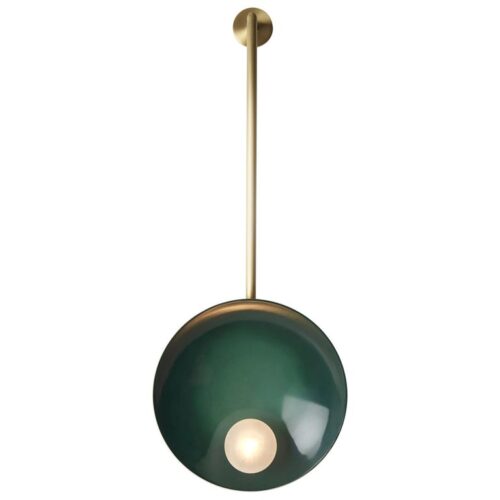 Oyster Wall Mounted Emerald Green Carla Baz 0