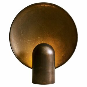 Blackened Surface Sconce by Henry Wilson