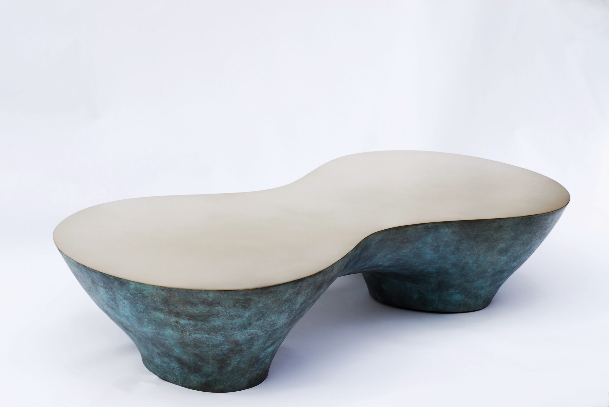 Black Tombos Coffee Table, Signed by Stefan Leo 1