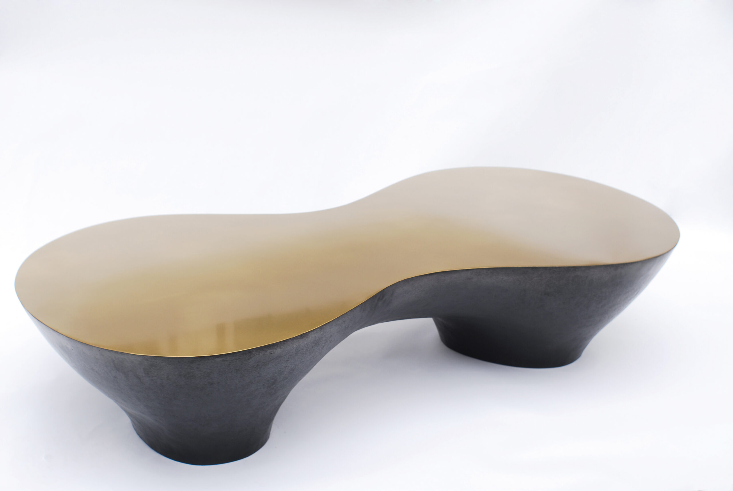 Black Tombos Coffee Table, Signed by Stefan Leo 4