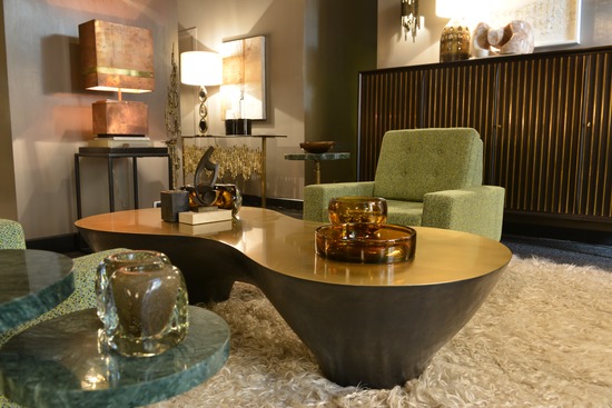 Black Tombos Coffee Table, Signed by Stefan Leo 5