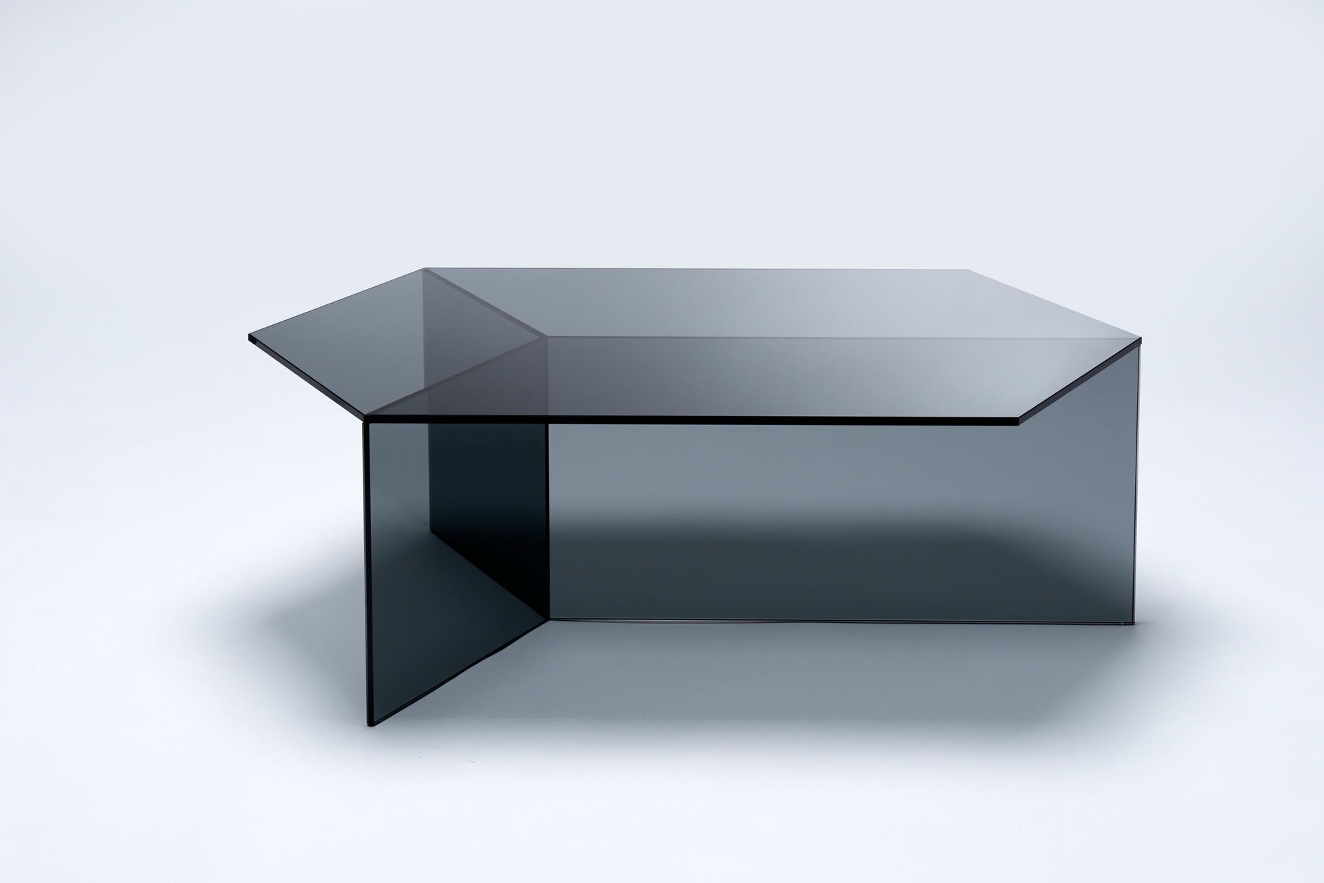 Clear Glass _Isom Oblong_ Coffee Table, Sebastian Scherer 9