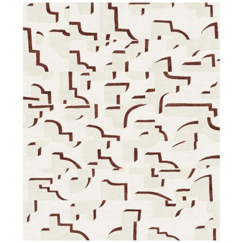 Hand Knotted Passage Rug Florian Pretet and Lisa Mukhia Pretet