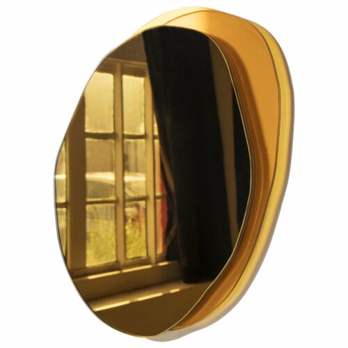 Hand Sculpted Small Ombree Mirror Laurene Guarneri 1