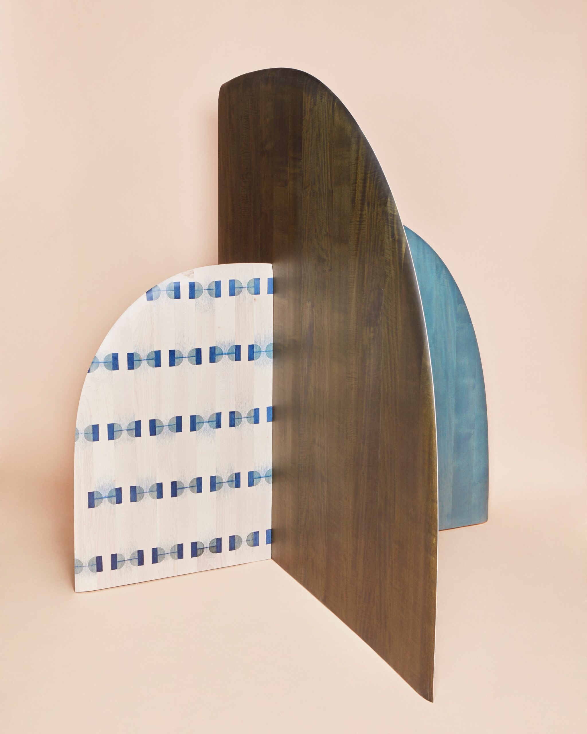 Moeraki Hybrid Sculptural Room Divider Albane Salmon 7