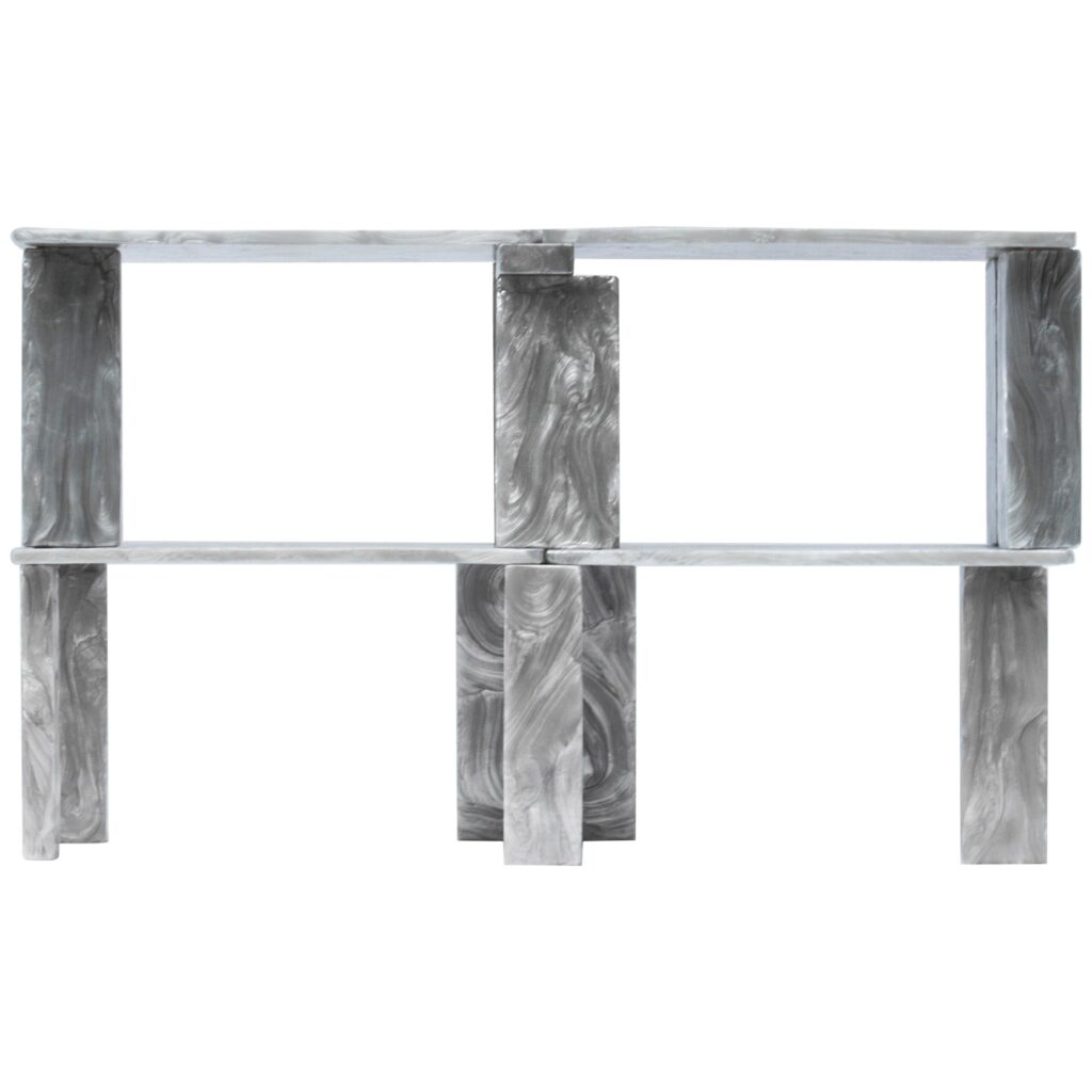 Mother of Pearl Cabinet by Marten and Joost Sustainable Design 1