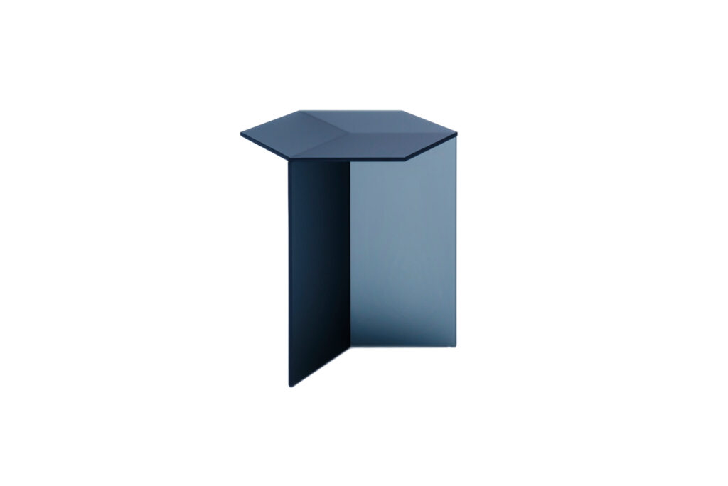 Satin Glass _Isom Tall_ Coffee Table, Sebastian Scherer 1