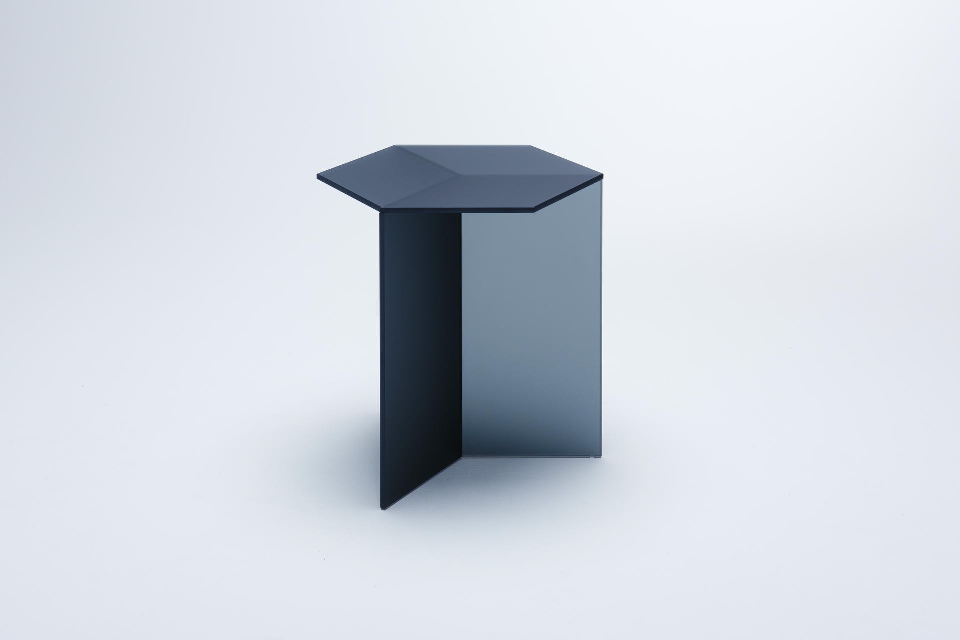 Satin Glass _Isom Tall_ Coffee Table, Sebastian Scherer 3