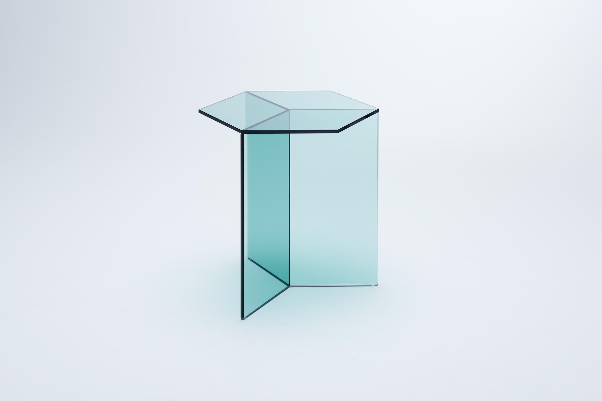 Satin Glass _Isom Tall_ Coffee Table, Sebastian Scherer 7