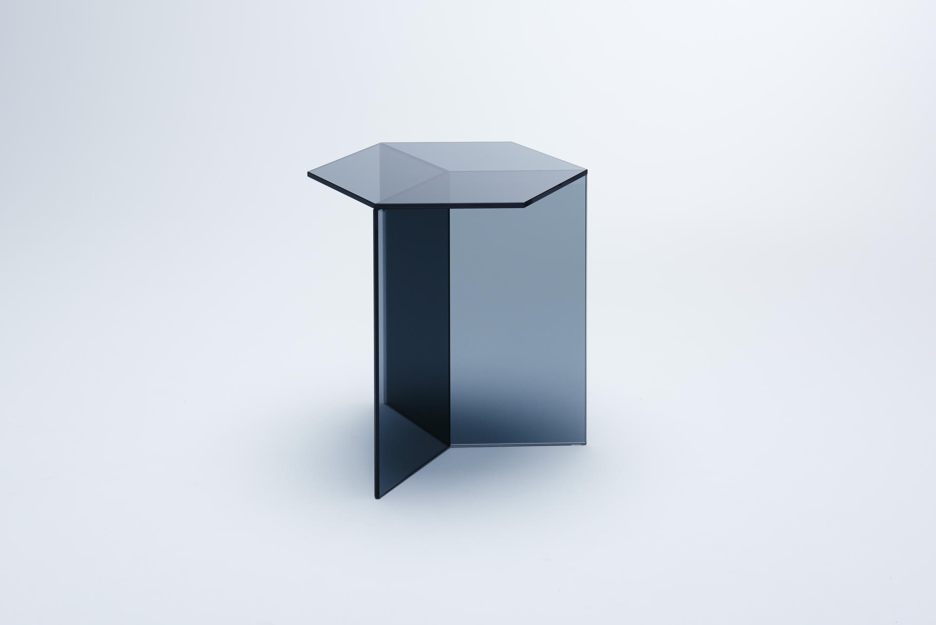 Satin Glass _Isom Tall_ Coffee Table, Sebastian Scherer 8