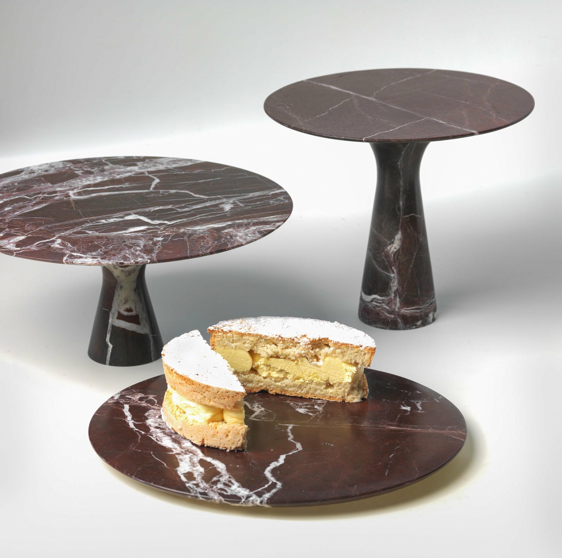Bianco Statuarietto Refined Contemporary Marble Serving Plate 3215 12